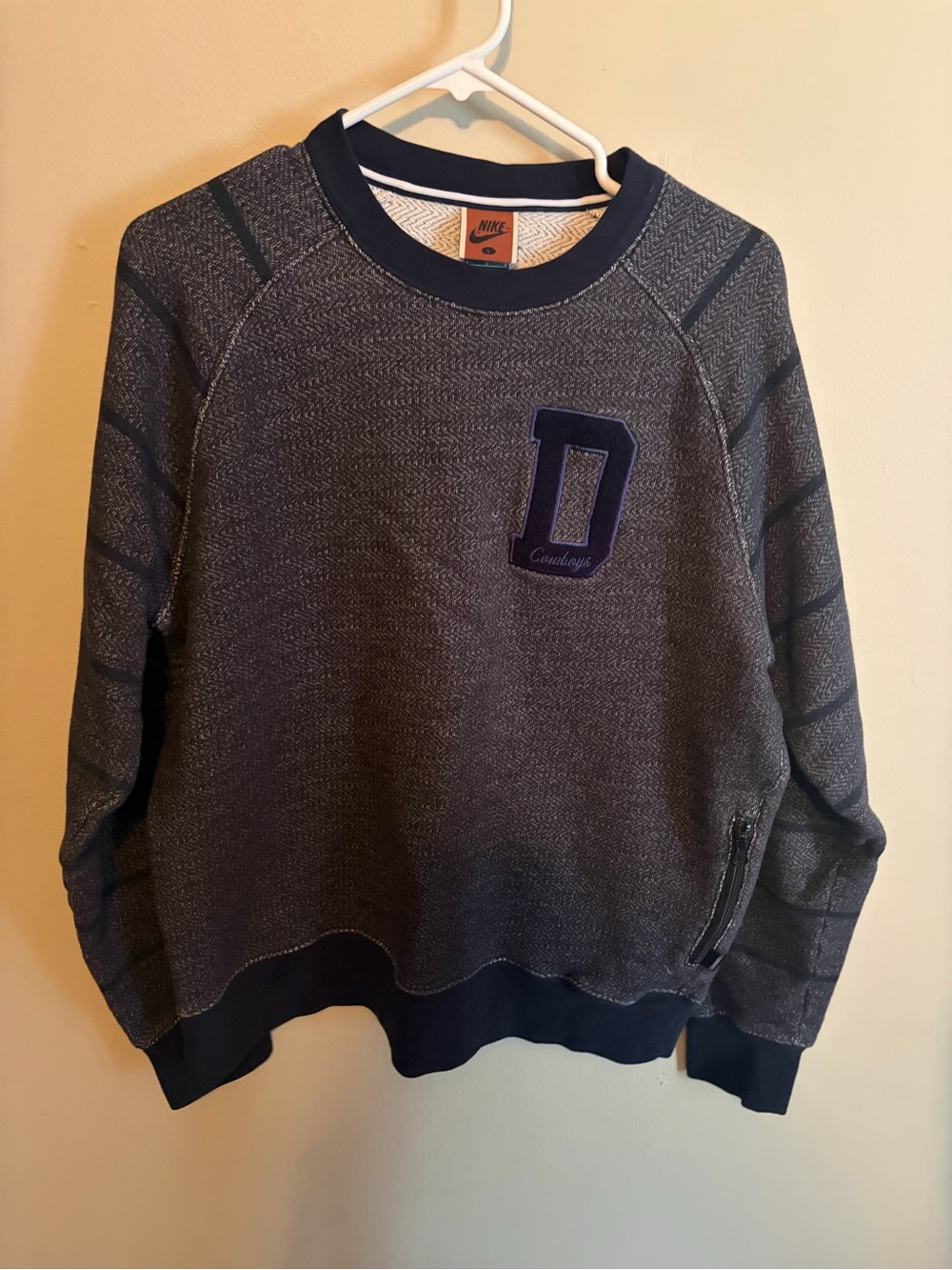 Nike Men’s Dallas Cowboys Crewneck Sweatshirt with '